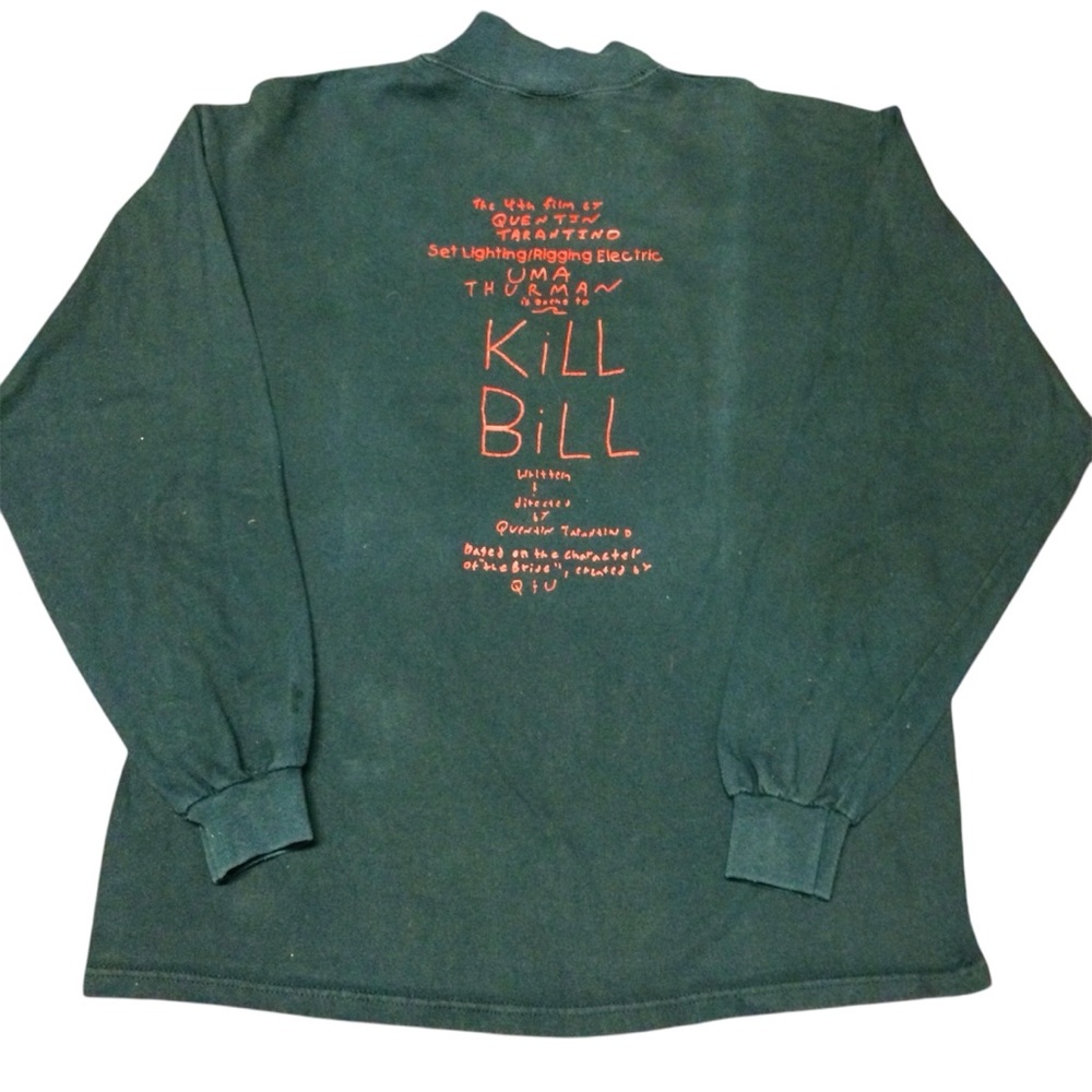 Vintage Kill Bill On Set Crew Only Rigging Electric T-Shirt